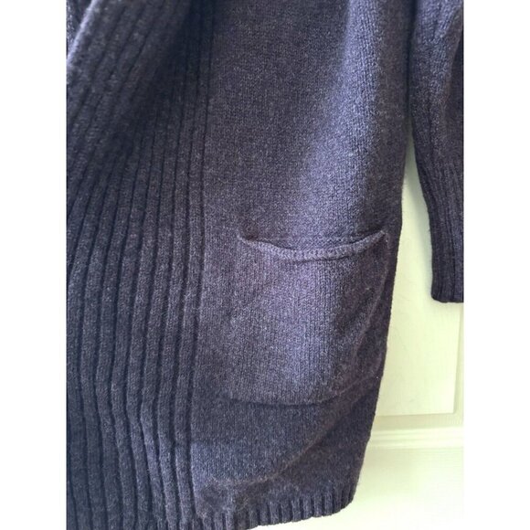 Pure Wool Womens Sweater Small Medium Vintage Purple Kerry Traditions Chunky - Picture 3 of 11